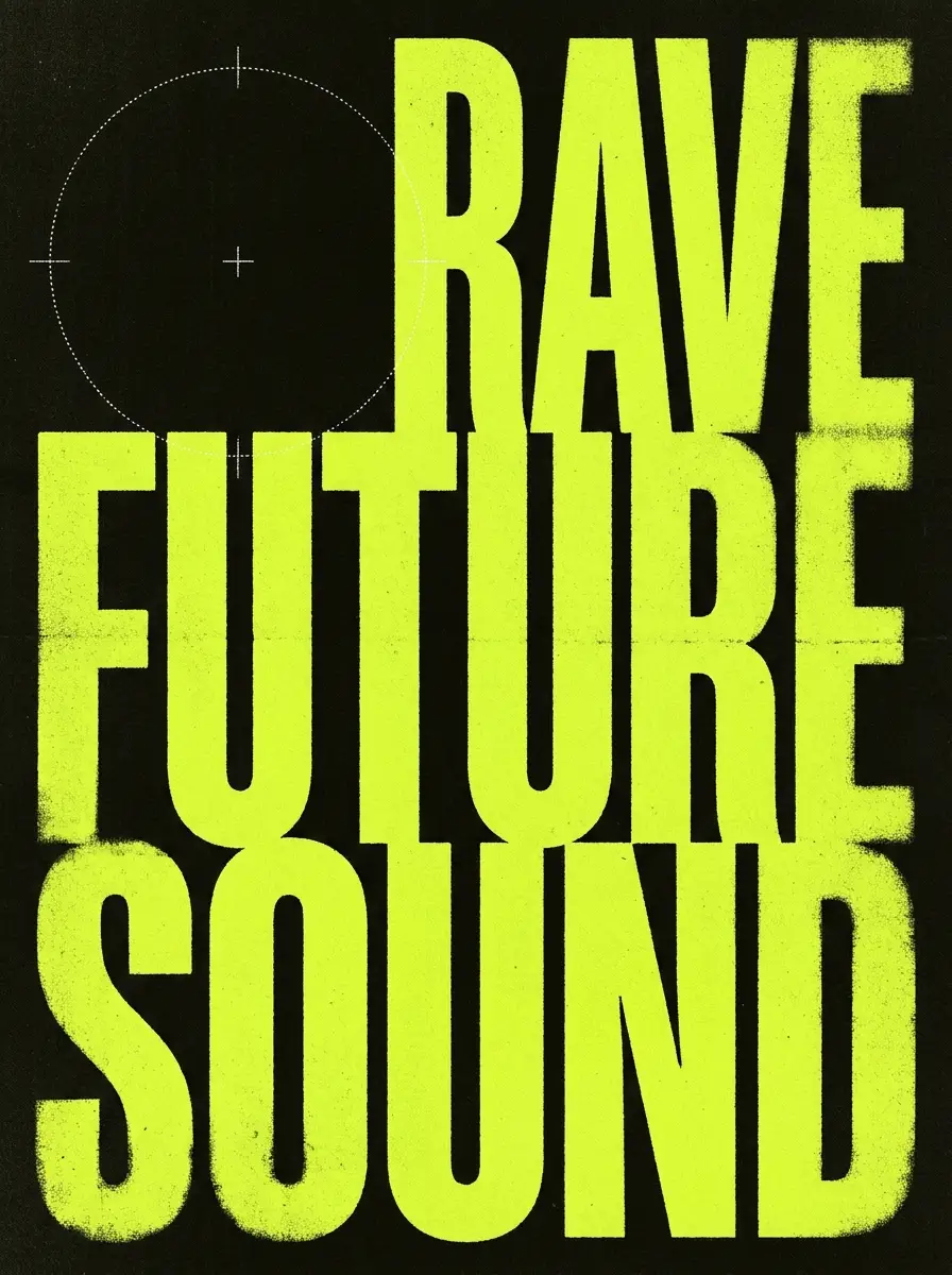 Rave Future Sound flyer